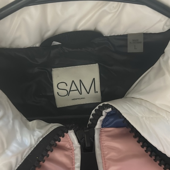 Sam. puffer coat. Sz L - Picture 2 of 3